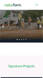 Mobile Screenshot of naturform.com.au